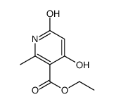 4-羟基-2-甲基-6-氧-1,6-二氢吡啶-3-甲酸乙酯结构式
