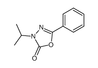 3-isopropyl-5-phenyl-1,3,4-oxadiazol-2(3H)-one Structure