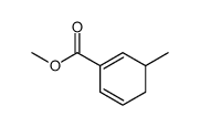 3-methyl-1,5-cyclohexadiencarbonsaeure-methylester结构式
