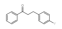3-(4-fluorophenyl)-1-phenylpropan-1-one结构式
