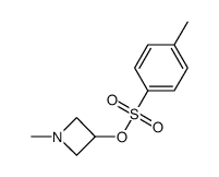 Toluene-4-Sulfonic Acid 1-Methyl-Azetidin-3-Yl Ester结构式