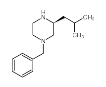 (S)-1-Benzyl-3-isobutylpiperazine structure