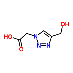 [4-(Hydroxymethyl)-1H-1,2,3-triazol-1-yl]acetic acid picture