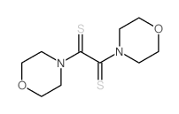 1,2-dimorpholin-4-ylethane-1,2-dithione结构式