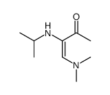 4-(dimethylamino)-3-(propan-2-ylamino)but-3-en-2-one Structure