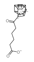 6-Ferrocenyl-6-oxohexanoic acid结构式