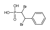 (1,2-dibromo-2-phenylethyl)phosphonic acid结构式