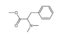 methyl 2-(dimethylamino)-3-phenylpropionate Structure