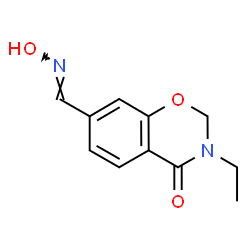 2H-1,3-Benzoxazine-7-carboxaldehyde,3-ethyl-3,4-dihydro-4-oxo-,7-oxime(9CI) picture