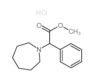 methyl 2-(azepan-1-yl)-2-phenyl-acetate结构式