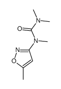 1,1,3-trimethyl-3-(5-methyl-1,2-oxazol-3-yl)urea结构式