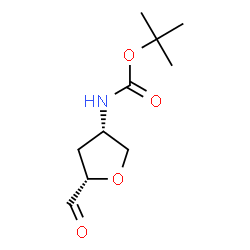 D-threo-Pentose, 2,5-anhydro-3,4-dideoxy-4-[[(1,1- Structure