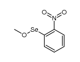 methyl o-nitrobenzeneselenenate Structure
