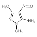 2,5-dimethyl-4-nitroso-pyrazol-3-amine picture