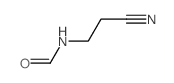 Formamide,N-(2-cyanoethyl)- Structure
