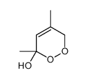 4,6-dimethyl-3H-1,2-dioxin-6-ol Structure