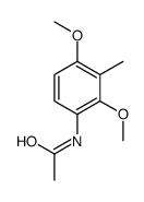 N-(2,4-dimethoxy-3-methylphenyl)acetamide Structure