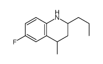 6-fluoro-4-methyl-2-propyl-1,2,3,4-tetrahydroquinoline Structure