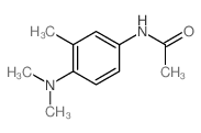 N-(4-dimethylamino-3-methyl-phenyl)acetamide Structure