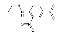 acetaldehyde (Z)-(2,4-dinitro-phenyl)-hydrazone Structure