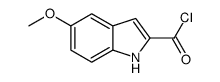 1H-Indole-2-carbonyl chloride, 5-methoxy- (9CI) picture