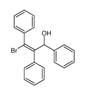 3-Brom-1,2,3-triphenylprop-2-en-1-ol Structure