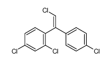 (Z)-1-Chlor-2-(4-chlorphenyl)-2-(2,4-dichlorphenyl)-ethylen Structure