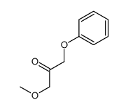 1-methoxy-3-phenoxypropan-2-one Structure