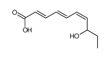 8-hydroxydeca-2,4,6-trienoic acid Structure