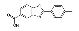 2-(4-methylphenyl)-1,3-benzoxazole-5-carboxylic acid Structure