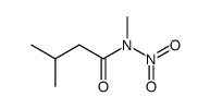 N-Methyl-N-nitroisovaleriansaeureamid结构式