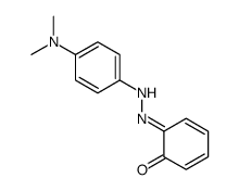 (6E)-6-[[4-(dimethylamino)phenyl]hydrazinylidene]cyclohexa-2,4-dien-1-one Structure