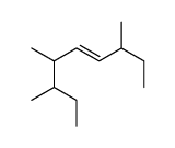 3,6,7-trimethylnon-4-ene Structure