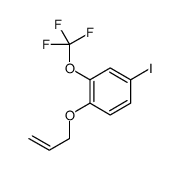 4-iodo-1-prop-2-enoxy-2-(trifluoromethoxy)benzene Structure