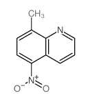 8-甲基-5-硝基喹啉结构式
