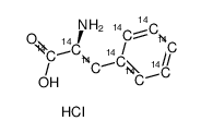 L-Phenylalanine-UL-14C hydrochloride Structure