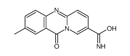 2-methyl-11-oxopyrido[2,1-b]quinazoline-8-carboxamide结构式