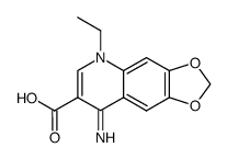 8-amino-7-carboxy-5-ethyl-[1,3]dioxolo[4,5-g]quinolinium betaine结构式