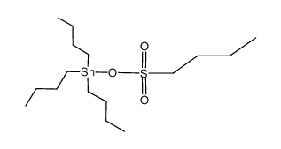 tributylstannyl butane-1-sulfonate Structure