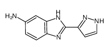 1H-Benzimidazol-5-amine,2-(1H-pyrazol-3-yl)-(9CI)结构式