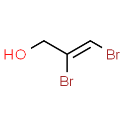 2-Propen-1-ol, 2,3-dibromo-, (2Z)-结构式
