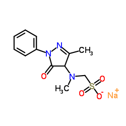 1-[(4,5-Dihydro-3-Methyl-5-oxo-1-phenyl-1H-pyrazol-4-yl)Methylamino]Methanesulfonic Acid Sodium Salt picture