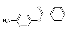 4-benzoyloxy-aniline结构式