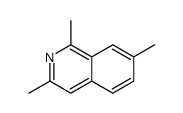 1,3,7-trimethylisoquinoline Structure