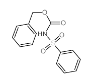 benzyl N-(benzenesulfonyl)carbamate Structure