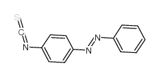 4-Phenylazophenyl isothiocyanate structure