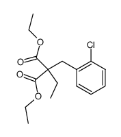 diethyl 2-(2-chlorobenzyl)-2-ethylmalonate结构式