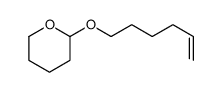 2-hex-5-enoxyoxane Structure