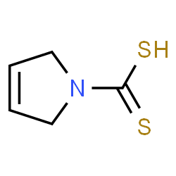 1H-Pyrrole-1-carbodithioicacid,2,5-dihydro-(9CI) Structure