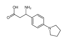 3-AMINO-3-[4-(PYRROLIDIN-1-YL)-PHENYL]-PROPIONIC ACID picture